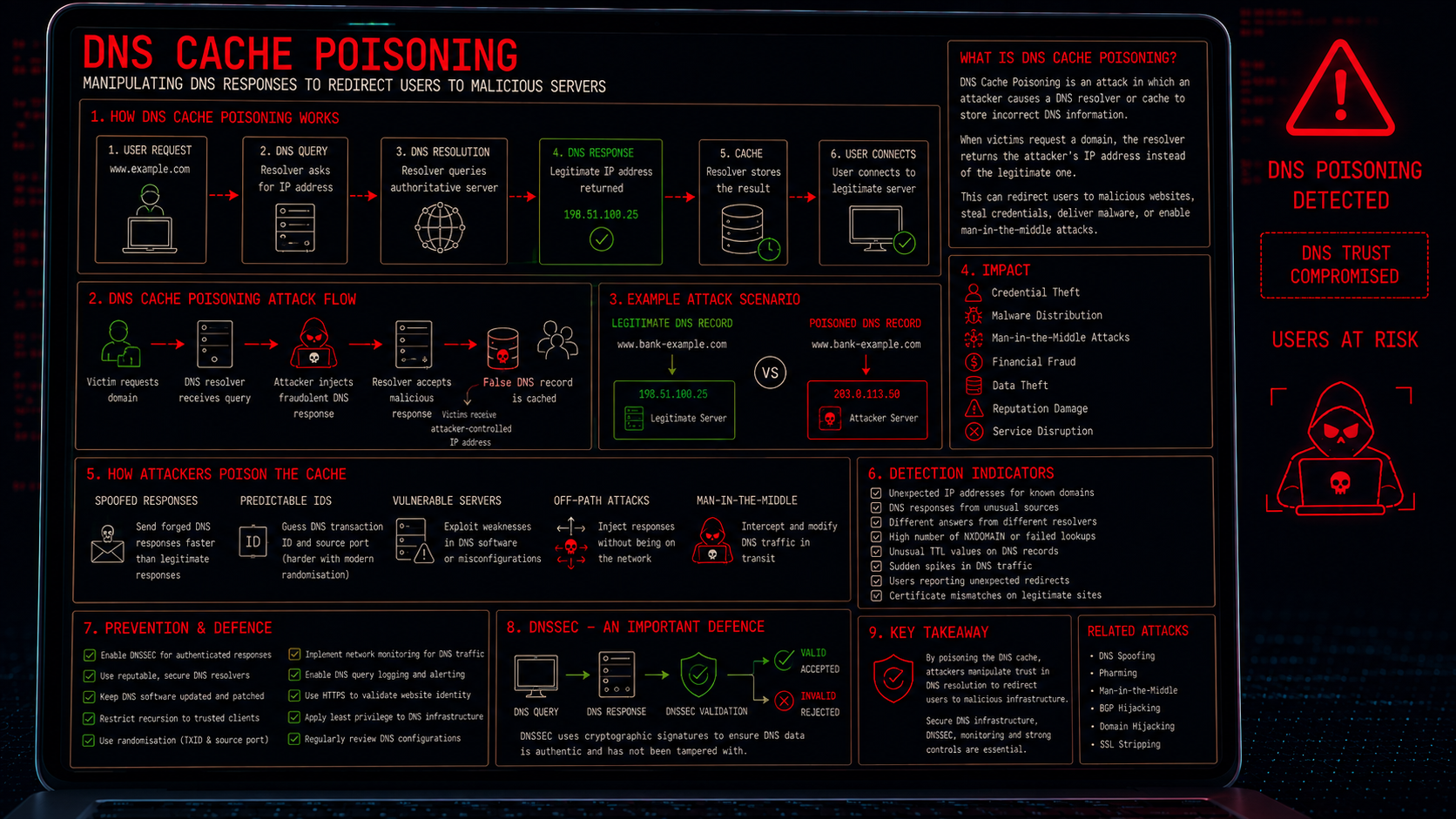 DNS poisoning & injection