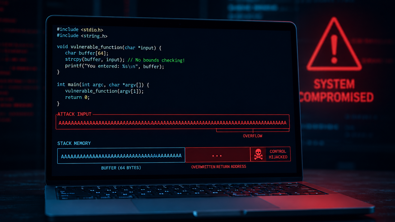Buffer overflows