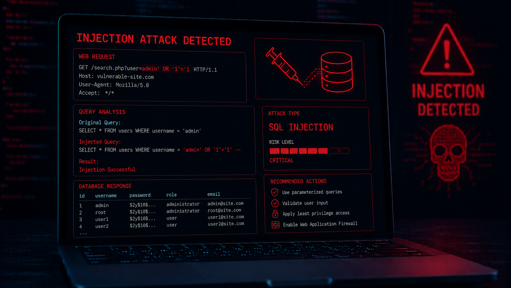 Injection Attacks