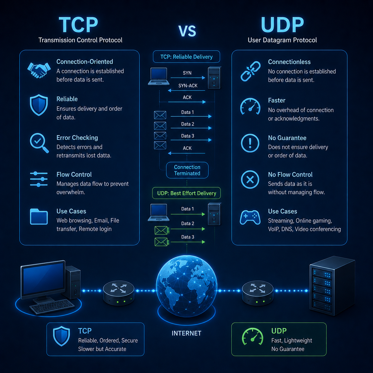 TCP & UDP