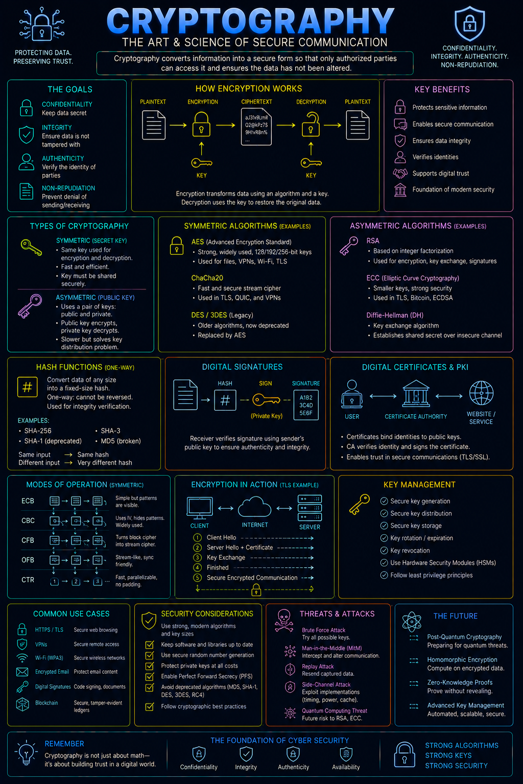 Cryptography fundamentals