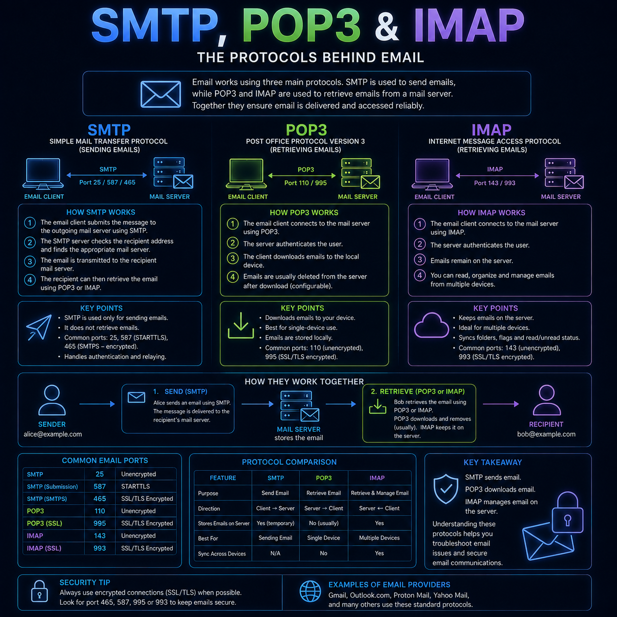 email protocols