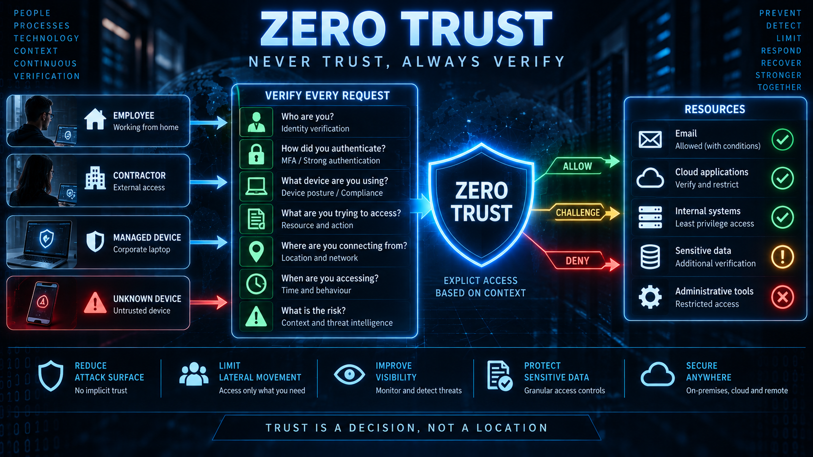 Zero trust